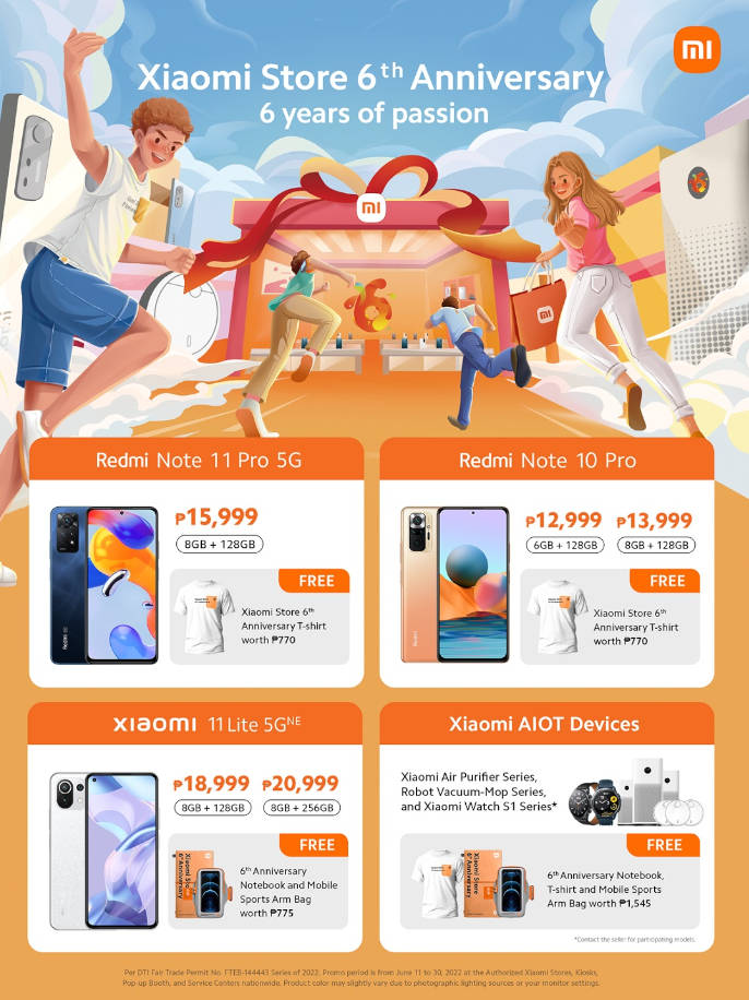 Xiaomi 6th anniversary - poster