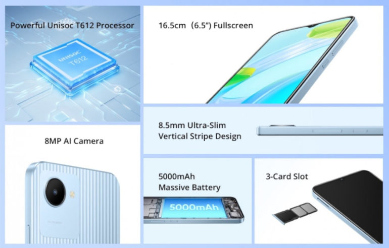 realme C30 - features