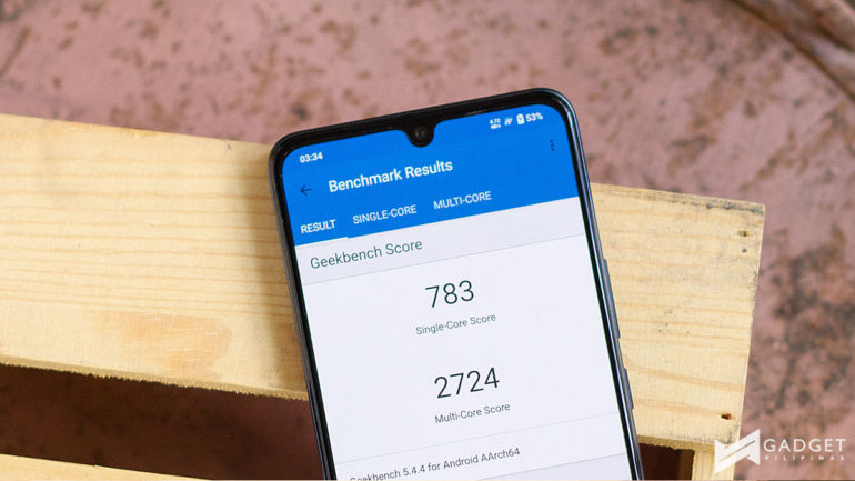 vivo T1 5G Review Geekbench