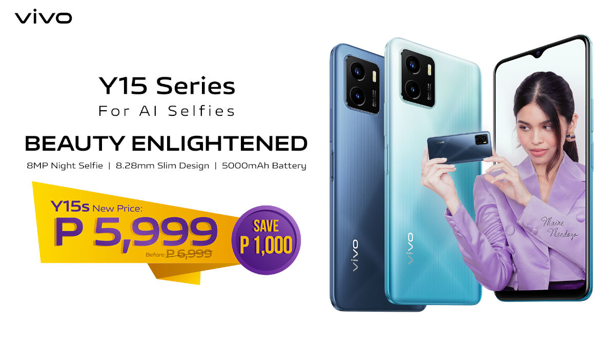 vivo Y15s Now Available for PHP 1,000 Less