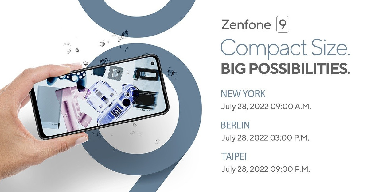 ASUS Zenfone 9 Launching on July 28