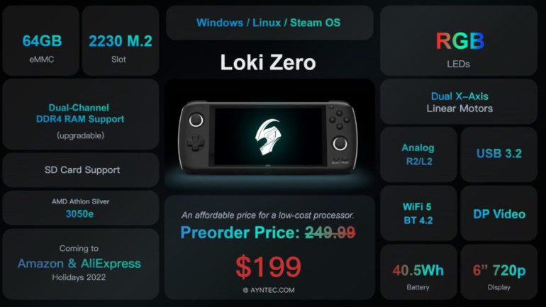 Ayn Loki Zero - features