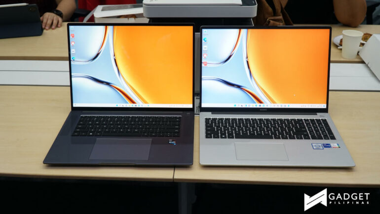 HUWAEI MateBook D16 and 16s front
