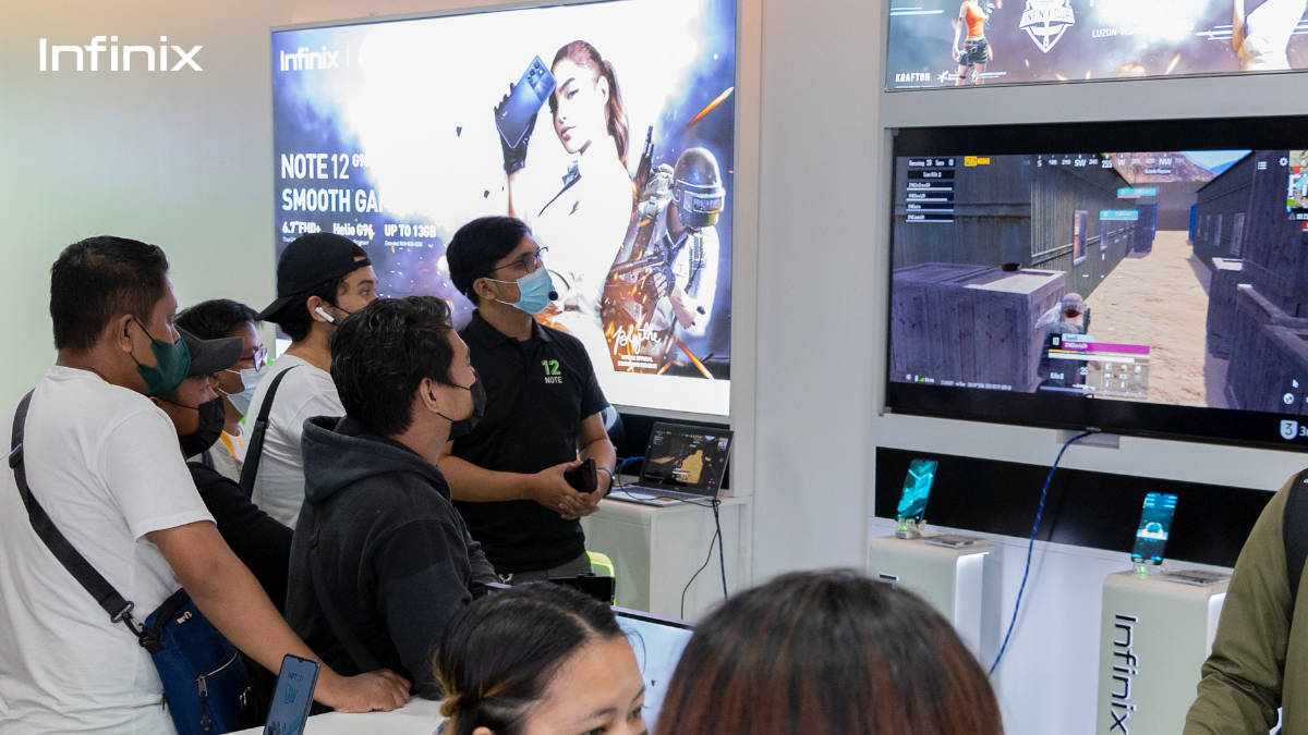 Infinix x PUBGM Cup 2022 Luzon Qualifiers Live Viewing Party Held at Concept Store