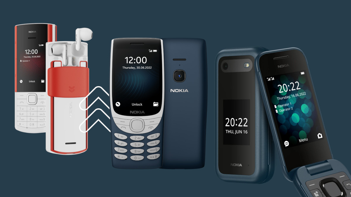Nokia 5710 XpressAudio, 8210 4G, and 2660 Flip Feature Phones Introduced