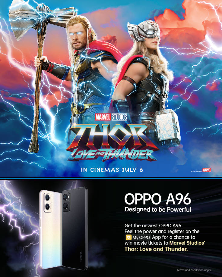 OPPO Philippines - Thor Love and Thunder - poster