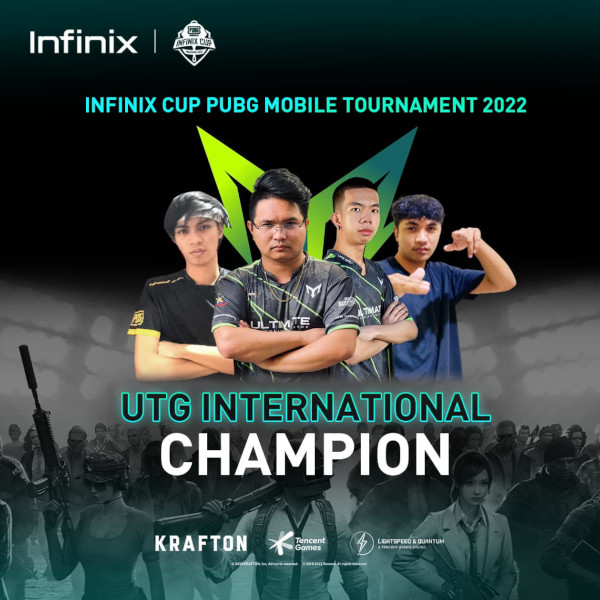 PUBG Mobile Infinix Cup - UTG International Pro 1