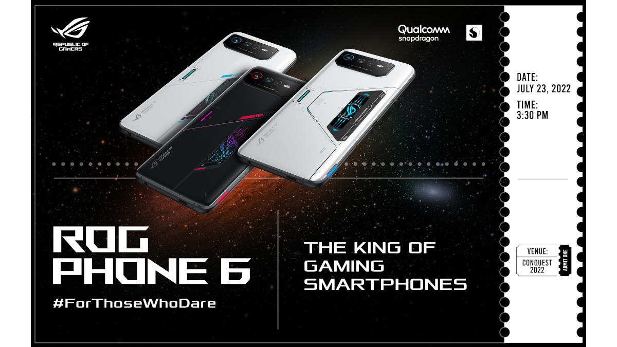 ROG Phone 6 Launching in the Philippines on July 23