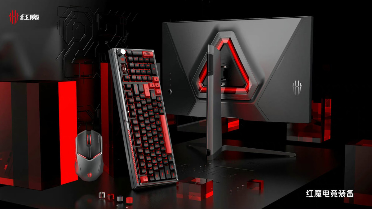 nubia Introduces Red Magic Gaming Monitor, Keyboard, and Mouse