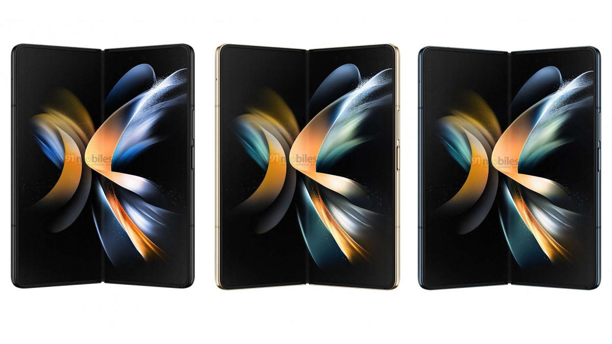 Samsung Galaxy Z Fold4 and Flip4 Press Renders Surface