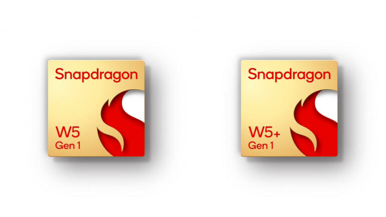 Snapdragon W5 and W5 Gen 1 wearable SoC