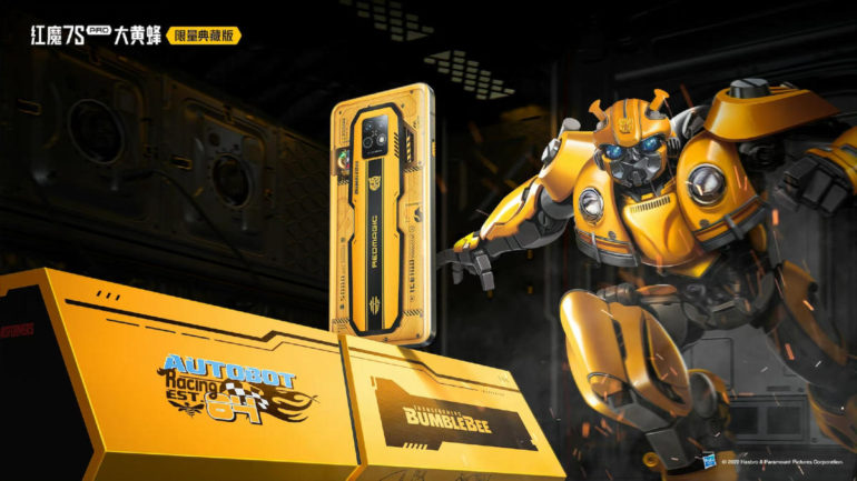 Transformers Bumblebee REDMAGIC 7S Series Pro in China
