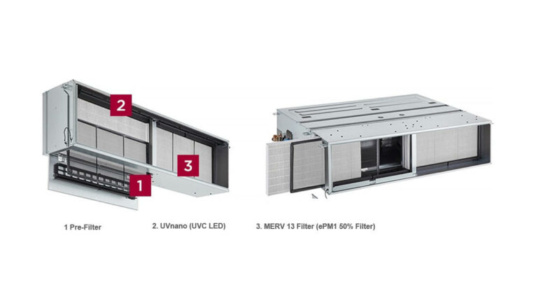 LG UV-Nano-Duct-Filter-Box