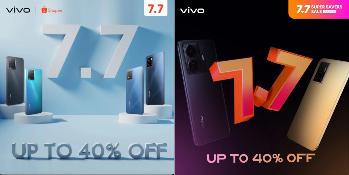 Enjoy Up to 40% Off on vivo Devices and Freebies During the 7.7 Mega Sale