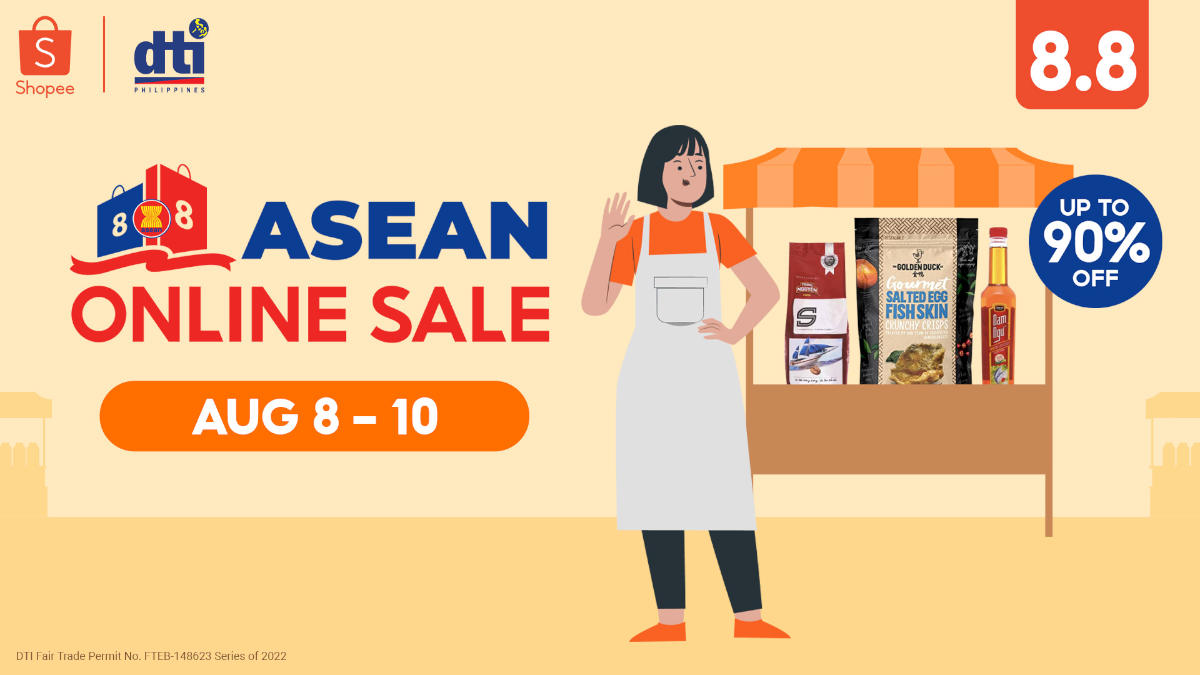 Shopee and DTI Partnered to Bring the 3rd ASEAN Online Sale Last August 8 to 10
