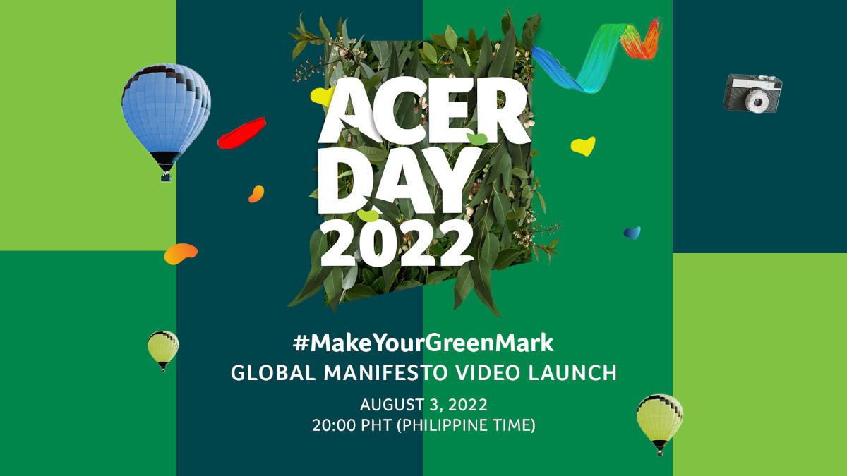 Acer Day 2022 Reaffirms Commitment to Sustainability with the ‘Make Your Green Mark’ Campaign