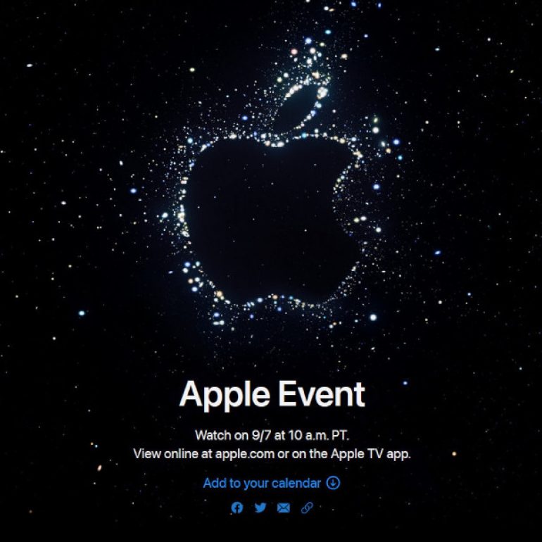 Apple event - September 7 - Apple Park - iPhone 14 series- poster