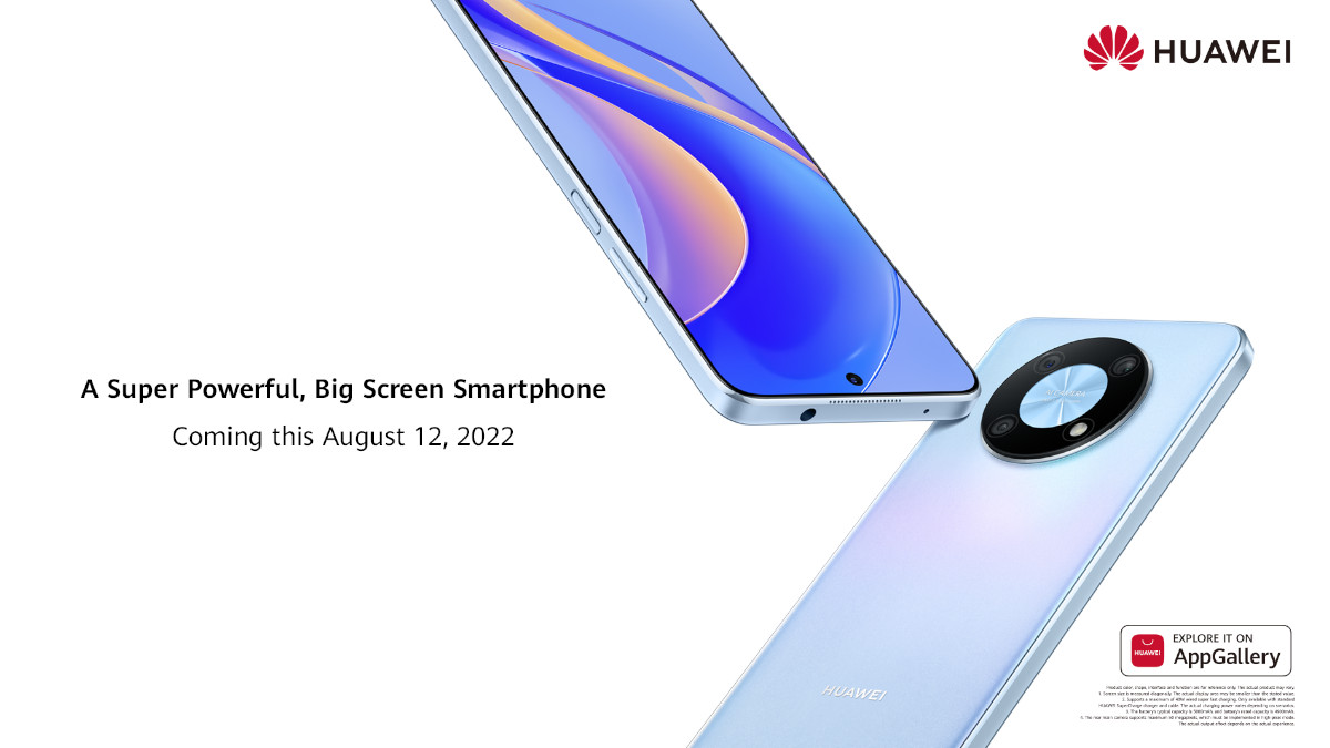 Huawei nova Y90 Coming to PH on August 12