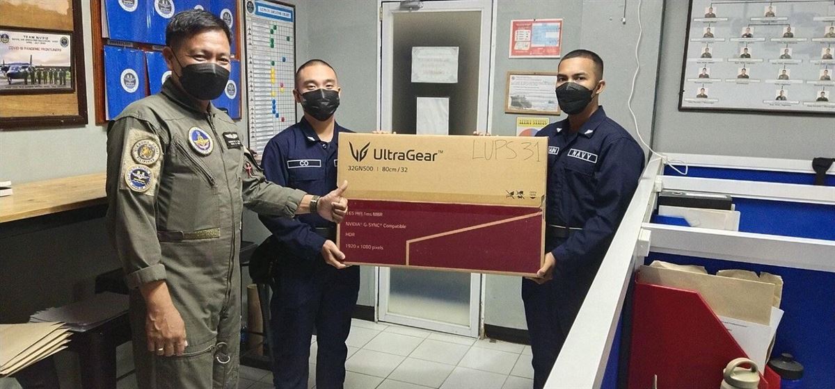 LG UltraGear Monitors Donated to PH Navy (6)