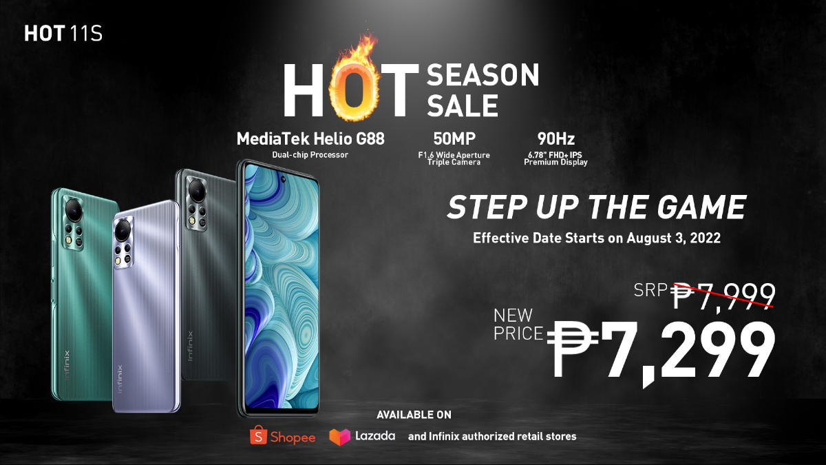Inifinix HOT Series is On sale