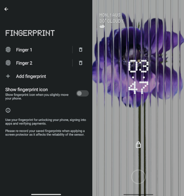 Nothing OS Version 1.1.2 - fingerprint