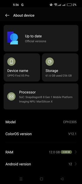 OPPO Find X5 Pro System (26)