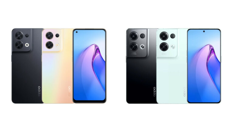 OPPO Reno 8 series 5G unofficial tease - devices