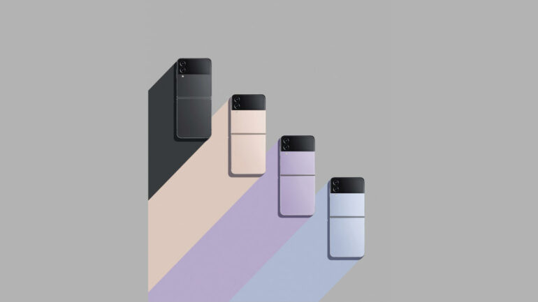 Samsung Galaxy Z Flip4 colorways