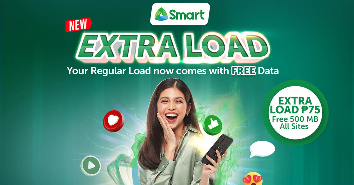 Smart Boosts Regular Load with FREE Data!