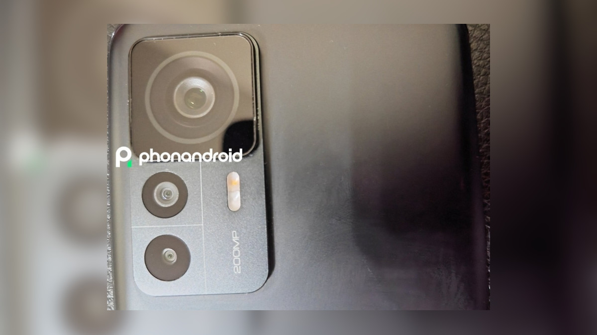 Alleged Xiaomi 12T Pro Leaked Image Reveals 200MP Rear Camera