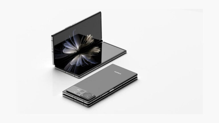 Xiaomi Mix Fold 2 front and closed