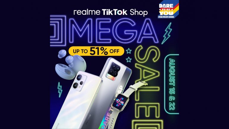 realme TikTok Mega Sale