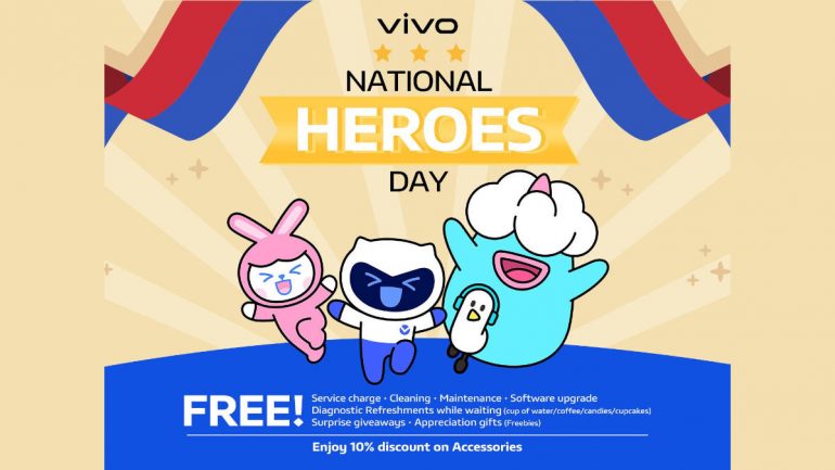 vivo national heroes day sale