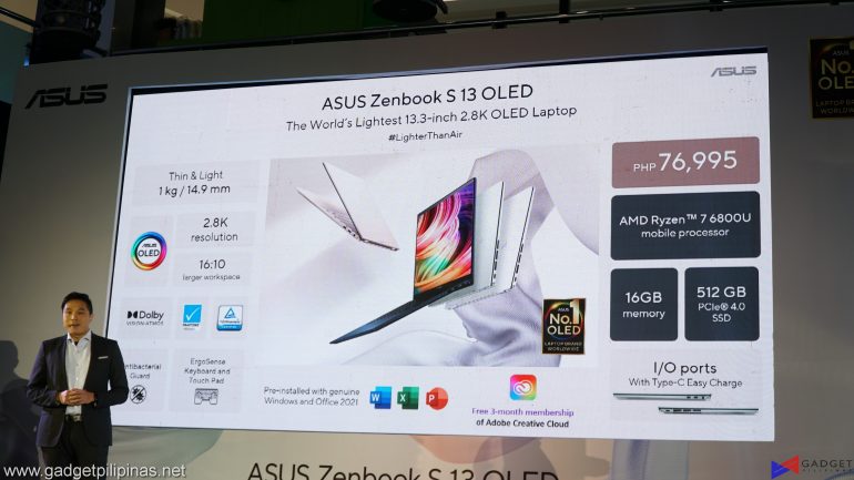 ASUS ZenBook S13 OLED PH 026