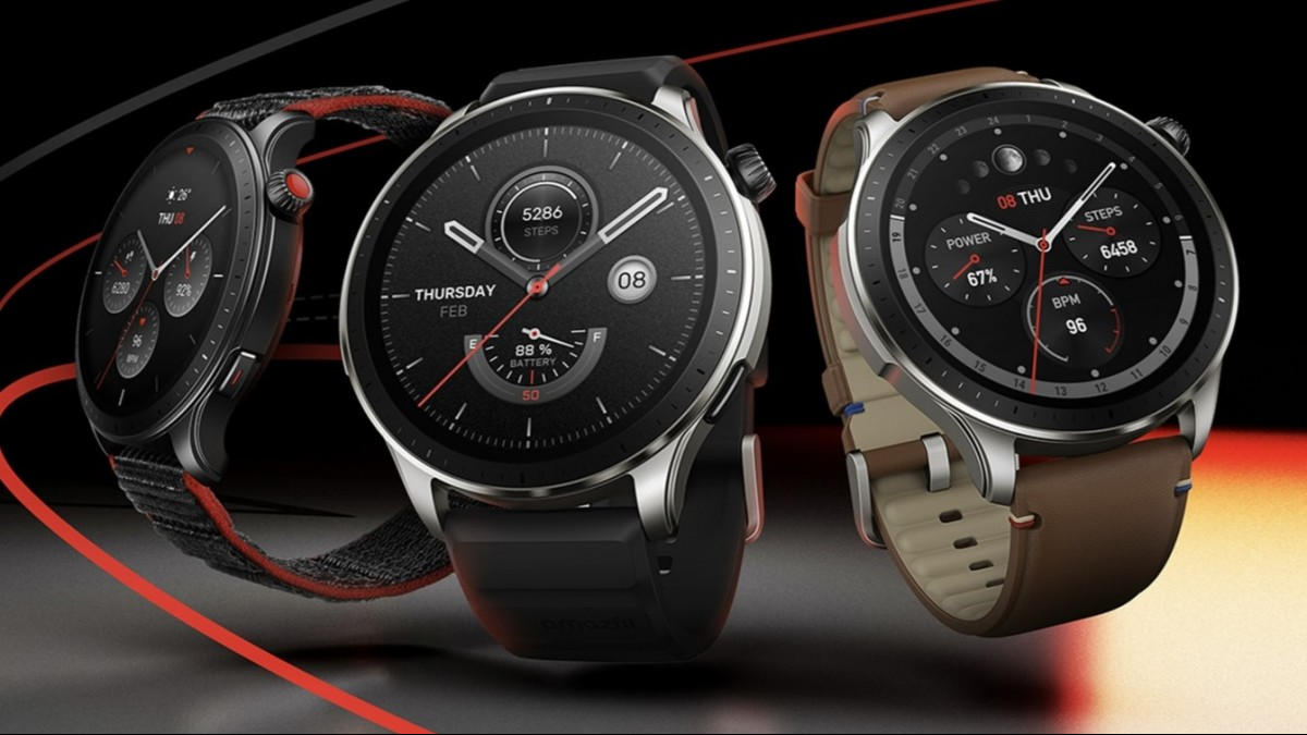 Amazfit GTR 4 and GTS 4 Officially Unveiled