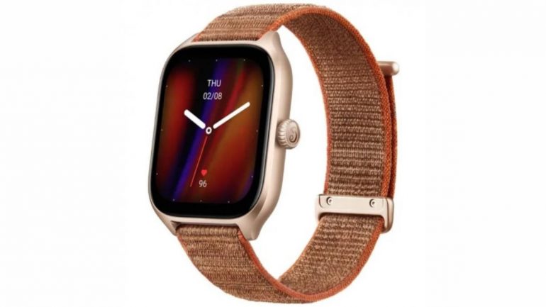 Amazfit GTS 4 Autumn Brown Nylon Strap