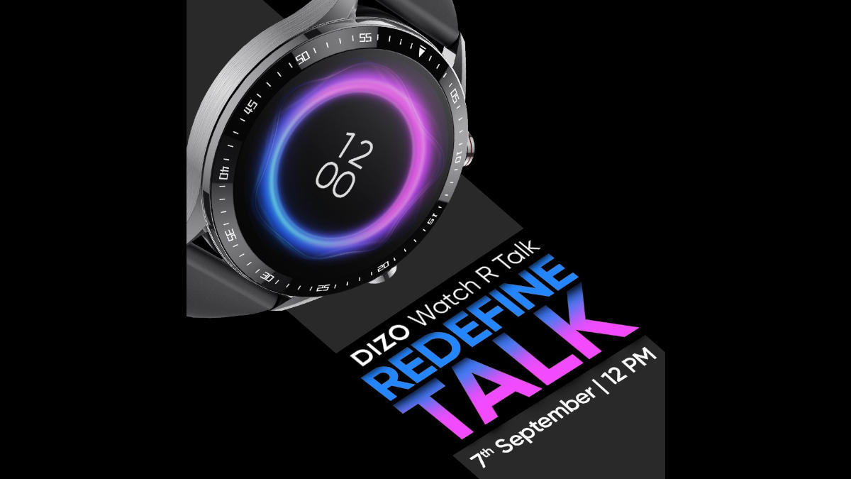DIZO Watch R talk and Watch D Talk Launching September 7 in India