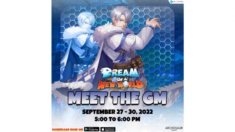Dream of a New World In game Events Meet the GM 1