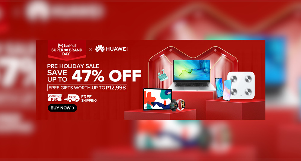 Huawei - Lazada Super Brand Day Sale