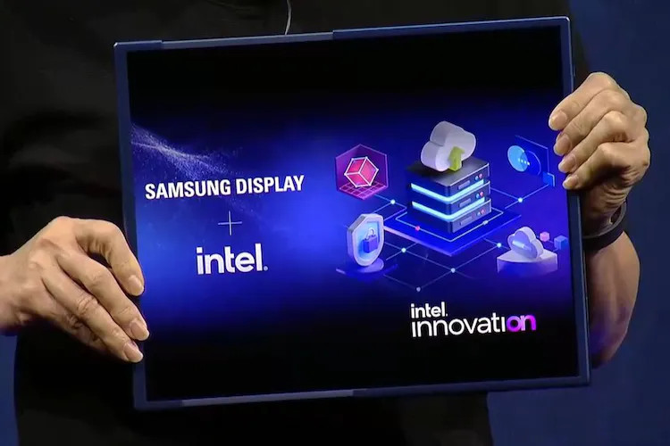 Intel and Samsung Display Reveal ‘Slidable’ PC Concept at Intel Innovation 2022