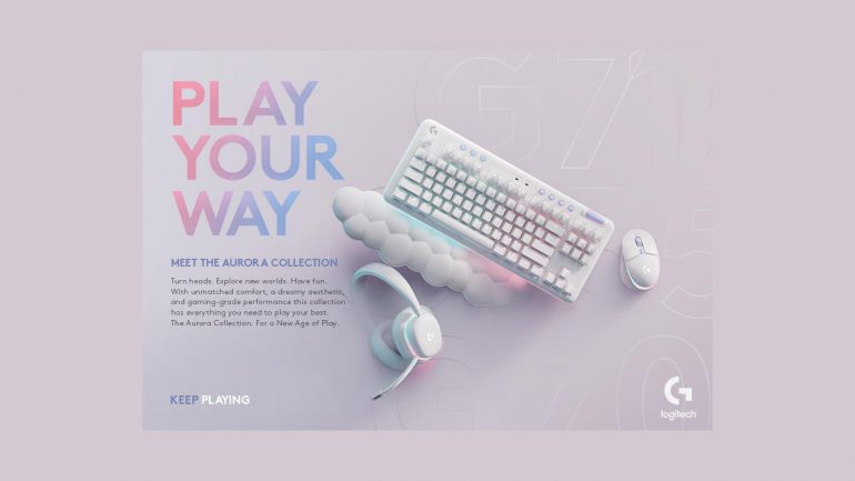 Logitech G Aurorau Collection Play Your Way banner
