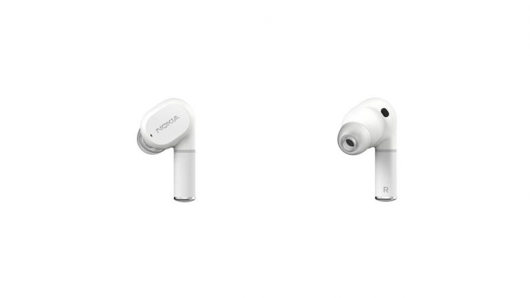 Nokia Clarity Earbuds 2 Pro white front and back