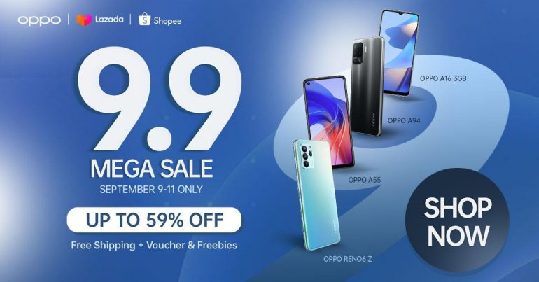 OPPO 9.9 Mega Sale