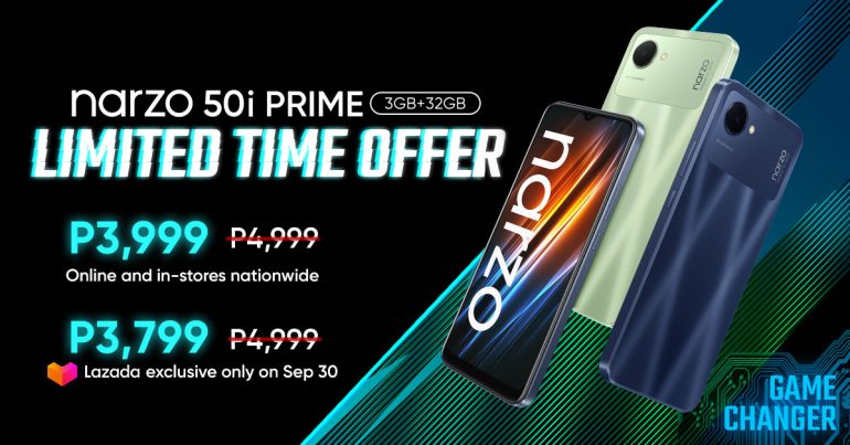 PR Banner - narzo 50i Prime Limited Time Offer