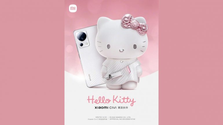 Xiaomi Civi 2 hello kitty 1
