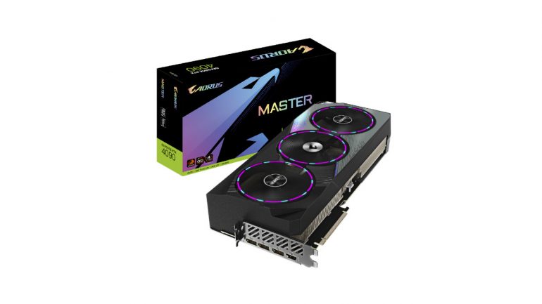 AORUS GeForce RTX 4090 MASTER 24G - launch