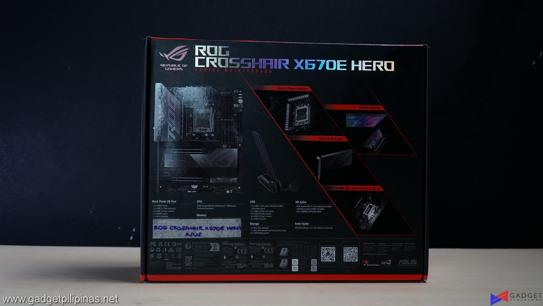 ASUS ROG Crosshair X670E Hero Review 019