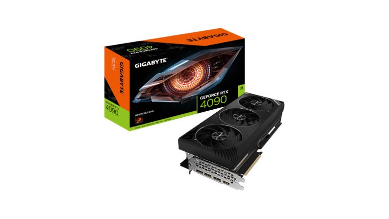 GIGABYTE GeForce RTX 4090 WINDFORCE 24G- launch