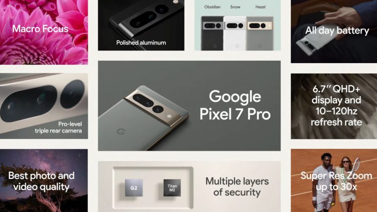 Google Pixel 7 Pro - features