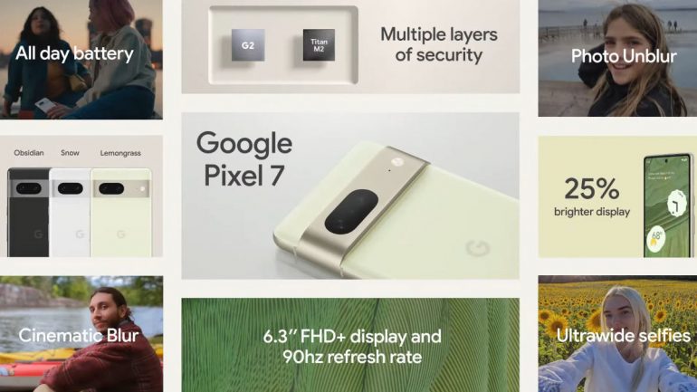 Google Pixel 7 - features